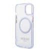 Guess GUHMP14SHTCMU Hardcase Gold Outline Translucent MagS for iPhone 14 / 15 6.1" / purple