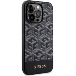 Guess GUHMP14XHGCFSEK GCube Stripes MagSafe Hardcase for iPhone 14 Pro Max 6.7" / black