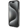 Guess GUHMP14XHRSGSK Hardcase Ring Stand Script Glitter MagSafe for iPhone 14 Pro Max 6.7" / black