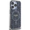 Guess GUHMP15LHGCUSTGK Hardcase IML GCube MagSafe for iPhone 15 Pro 6.1" / black