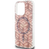 Guess GUHMP15LHGCUSTGP IML GCube MagSafe Hardcase for iPhone 15 Pro 6.1" / pink