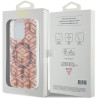 Guess GUHMP15LHGCUSTGP IML GCube MagSafe Hardcase for iPhone 15 Pro 6.1" / pink