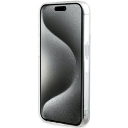 Guess GUHMP15LHITSU Hardcase IML Iridescent MagSafe for iPhone 15 Pro 6.1" / purple