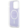 Guess GUHMP15LHITSU Hardcase IML Iridescent MagSafe for iPhone 15 Pro 6.1" / purple