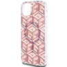 Guess GUHMP15MHGCUSTGP IML GCube MagSafe Hardcase for iPhone 15 Plus/14 Plus 6.7" / pink