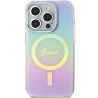 Guess GUHMP15XHITSU Hardcase IML Iridescent MagSafe for iPhone 15 Pro Max 6.7" / purple