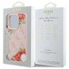 Guess GUHMP16LP4ROPEMCP Hardcase 4G Flowers Print MagSafe for iPhone 16 Pro 6.3" / pink