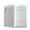 Guess GUHMP16LPGPYSP Peony Script Logo MagSafe Hardcase for iPhone 16 Pro 6.3" / pink