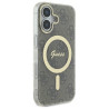 Guess GUHMP16MH4STW Hardcase IML 4G MagSafe for iPhone 16 Plus 6.7" / brown