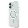 Guess GUHMP16MPFTDTEH Hardcase IML Rhinestones MagSafe for iPhone 16 Plus 6.7" / white