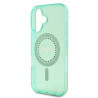 Guess GUHMP16MPFTDTEN Hardcase IML Rhinestones MagSafe for iPhone 16 Plus 6.7" / green