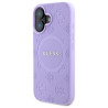 Guess GUHMP16MPSAPSMEU Hardcase Saffiano Peony Classic Logo for iPhone 16 Plus 6.7" / purple