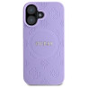 Guess GUHMP16MPSAPSMEU Hardcase Saffiano Peony Classic Logo for iPhone 16 Plus 6.7" / purple