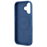 Guess GUHMP16SP4ROPEMCB Hardcase 4G Flowers Print MagSafe for iPhone 16 6.1" / blue