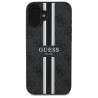 Guess GUHMP16SP4RPSK 4G Printed Stripes MagSafe Hardcase for iPhone 16 6.1" / black