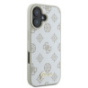 Guess GUHMP16SPGPYSH iPhone 16 6.1" hardcase Peony Script Logo MagSafe / white
