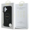 Guess GUHMP16SPSAHMCK Saffiano Classic Logo MagSafe Hardcase for iPhone 16 6.1" / black