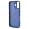 Guess GUHMP16SU4GPRB Hardcase 4G Logo Plate MagSafe for iPhone 16 6.1" / blue