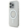 Guess GUHMP16XPFTDTEH IML Rhinestones MagSafe Hardcase for iPhone 16 Pro Max 6.9" / white