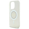 Guess GUHMP16XPFTDTEH IML Rhinestones MagSafe Hardcase for iPhone 16 Pro Max 6.9" / white