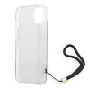 Guess GUOHCP14MH4STW Hardcase 4G Print Strap for iPhone 14 Plus / 15 Plus 6.7" / brown