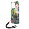 Guess GUOHCP14XHFLSB Flower Strap Hardcase for iPhone 14 Pro Max 6,7" / blue
