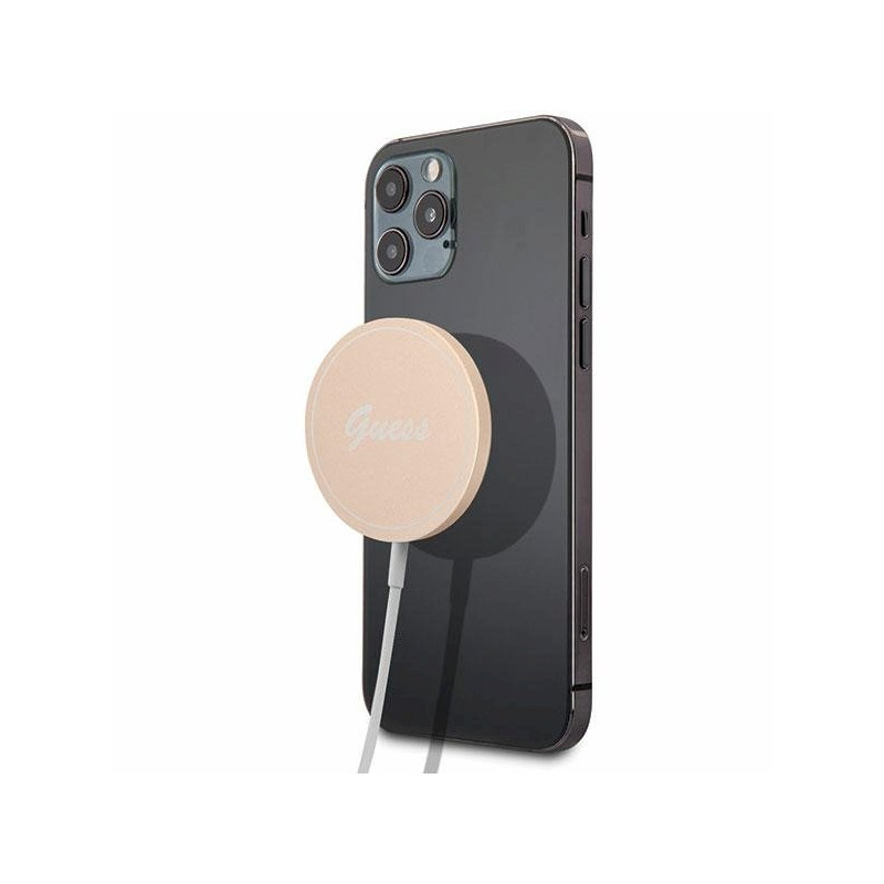 Guess wireless charger GUCBMSLRD 15W MagSafe gold
