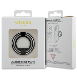 Guess MagSafe Ring stand black Rhinestone