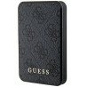 Guess Powerbank 15W GUPB5LP4GEGK 5000mAh 4G Leather Metal Logo / black
