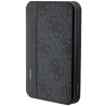 Guess Powerbank 15W GUPB5LP4GEGK 5000mAh 4G Leather Metal Logo / black