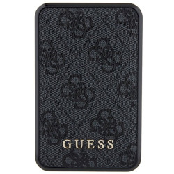 Guess Powerbank 18W GUPB10DP4GEGK 10000mAh 4G Leather Metal Logo / black