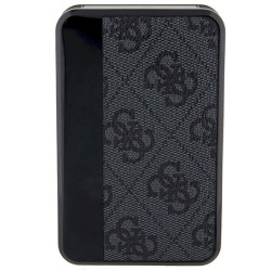 Guess Powerbank 18W GUPB10DP4GEGK 10000mAh 4G Leather Metal Logo / black