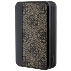 Guess Powerbank 18W GUPB10DP4GEGW 10000mAh 4G Leather Metal Logo / brown