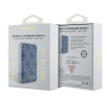 Guess Induction Powerbank 15WGUPB5FP4EMGB 5000mAh blue 4G Leather Metal Logo MagSafe