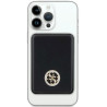 Guess Induction Powerbank 15W GUPBM5AL4DMK 5000mAh / black MagSafe 4G Strassed Metal Logo
