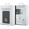 Guess Induction Powerbank 15W GUPBM5AL4DMK 5000mAh / black MagSafe 4G Strassed Metal Logo