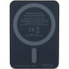 Guess Induction Powerbank 15W GUPBM5ALGSGK 5000mAh / black MagSafe Metal Script Logo