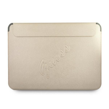 Guess Sleeve GUCS13PUSASLG 13" Saffiano Script / gold