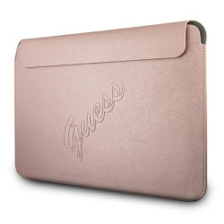 Guess Sleeve GUCS13PUSASPI 13" / pink Saffiano Script