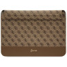 Guess Sleeve GUCS14PS4SGW 14" 4G Stripe Metal Logo / brown