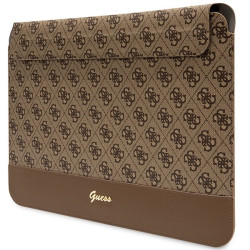 Guess Sleeve GUCS14PS4SGW 14" 4G Stripe Metal Logo / brown