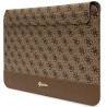 Guess Sleeve GUCS14PS4SGW 14" 4G Stripe Metal Logo / brown
