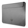 Guess Sleeve GUCS14PSATLG 13/14" silver Saffiano Triangle Logo
