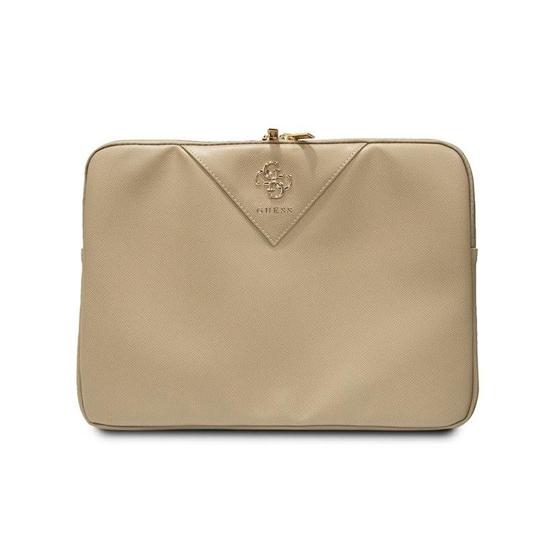 Guess Sleeve GUCS14ZPGSTEGD 14" light gold Triangle 4G