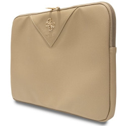 Guess Sleeve GUCS14ZPGSTEGD 14" light gold Triangle 4G