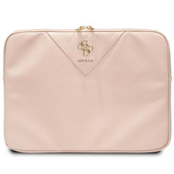 Guess Sleeve GUCS14ZPGSTEGP 14" Triangle 4G / pink
