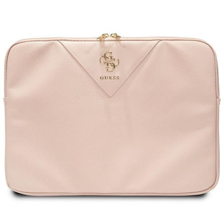 Guess Sleeve GUCS14ZPGSTEGP 14" Triangle 4G / pink