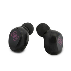 Guess GUTWST31EK TWS Bluetooth headphones + magenta docking station