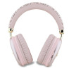 Guess Bluetooth on-ear headphones GUBHK1GCTCSP Gcube Metallic Script Logo / pink