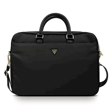 Guess Torba GUCB15NTMLBK 16" Nylon Triangle Logo / black